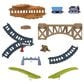 Fisher Price Push Along Track Set Assortment in Multicolor, , large