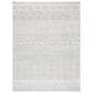 Safavieh Tulum 9" x 12" Light Grey and Ivory Area Rug, , large