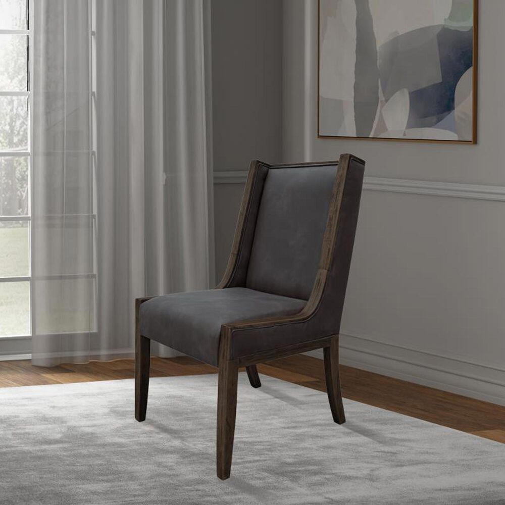 Fallridge Balam Dining Side Chair in Stained Dark, , large