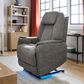 Flexsteel Zecliner Model 3+ Power Lift Recliner in Umber, , large
