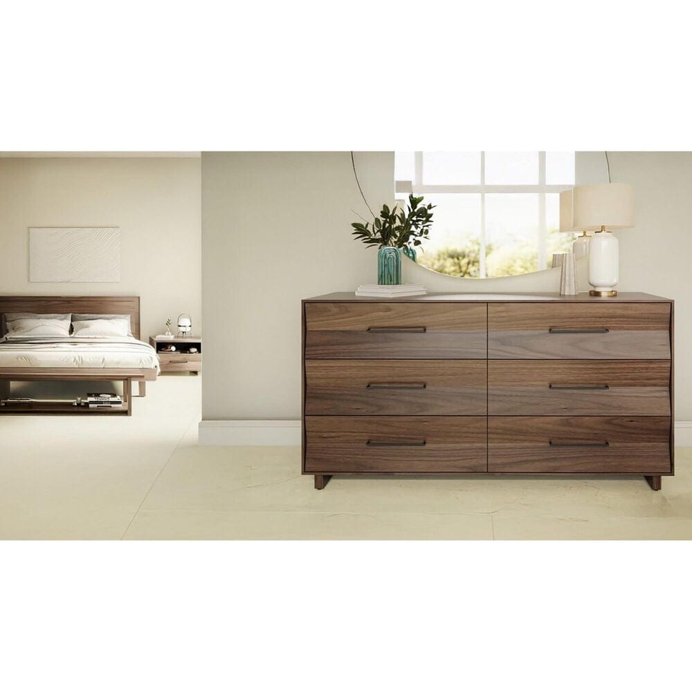 BDI Kava 3-Piece Queen Bedroom Set in Natural Walnut, , large