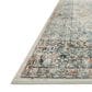 Loloi II Bianca 2"8" x 4" Ivory and Ocean Area Rug, , large