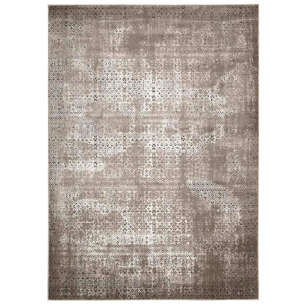 Nourison Karma KRM01 9"3" x 12"9" Ash Area Rug, , large