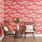 Tempaper Flamingo Cheeky Pink Peel and Stick Wallpaper, , large