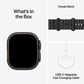 Apple Watch Ultra 3 (GPS+Cellular) 49mm Black Titanium Case with Black Ocean Band - Black - (2025)(Pre-Order), , large