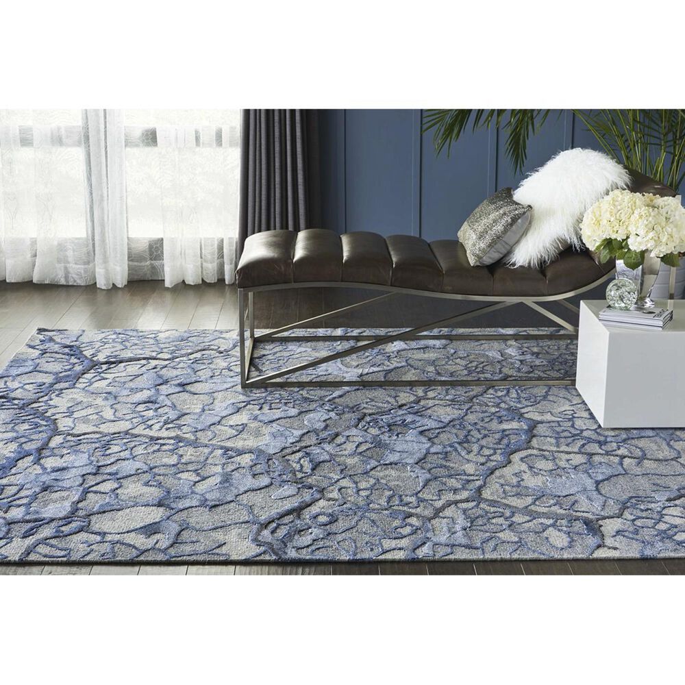 Nourison Divine DIV02 7&#39;9&quot; x 9&#39;9&quot; Mist Area Rug, , large