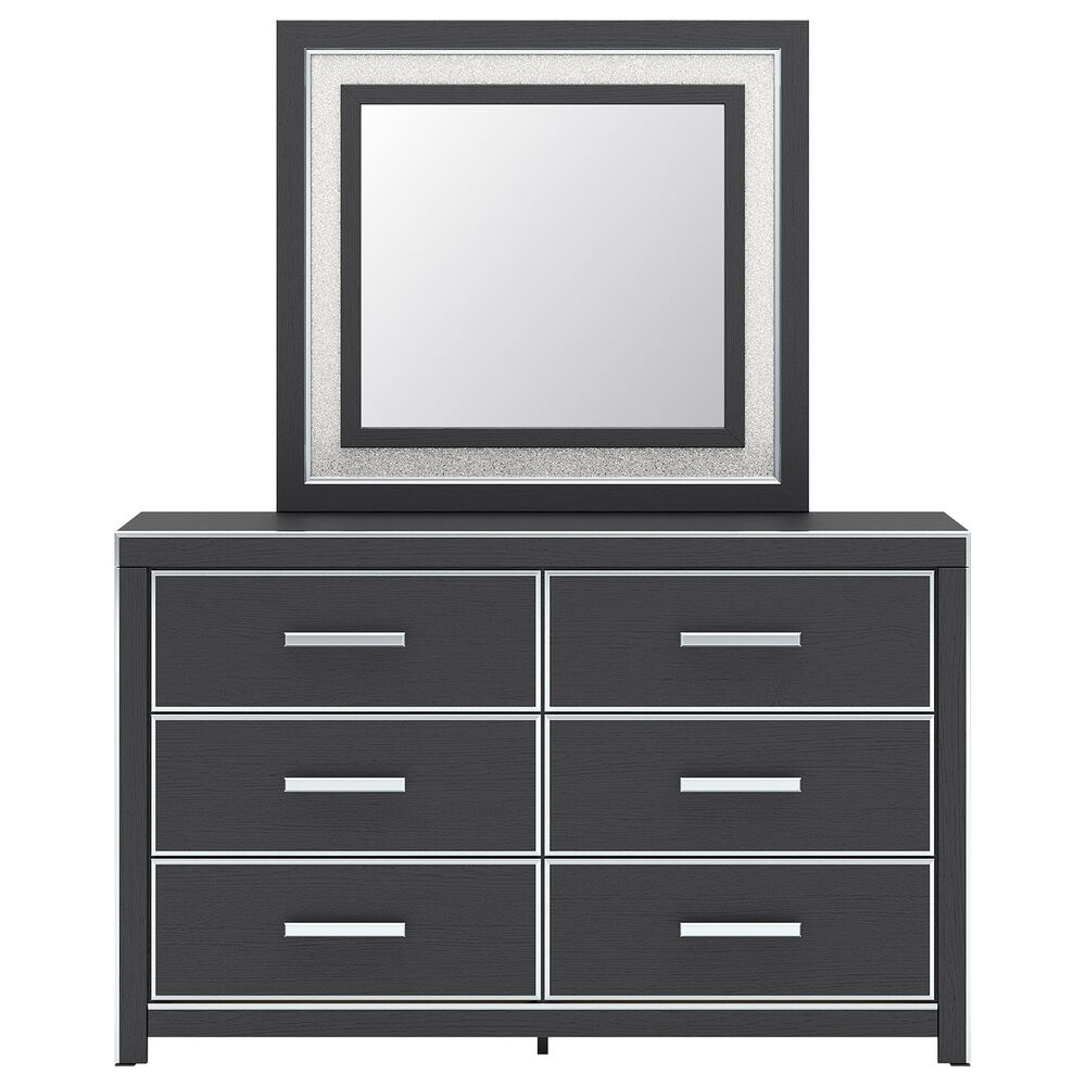 Ashley Zuraleus 3-Piece King Panel Bedroom Set in Matte Black, , large