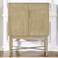 Steve Silver Vida Wine Cabinet in Blonde and White, , large