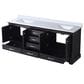 Lexora Home Dukes 80" Double Bathroom Vanity in Espresso with 2 cm White Quartz Top and Rectangular Sinks, , large