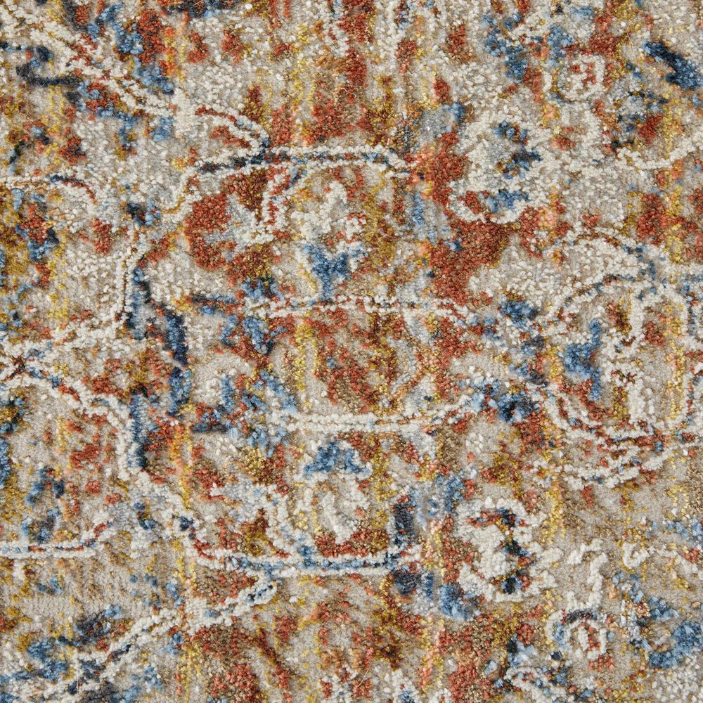Feizy Kaia 5&#39; x 7&#39;9&quot; Beige and Multicolor Area Rug, , large