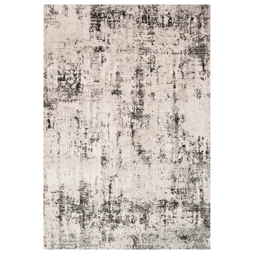Loloi II Alchemy ALC-04 2"8" x 4" Silver and Graphite Scatter Rug, , large