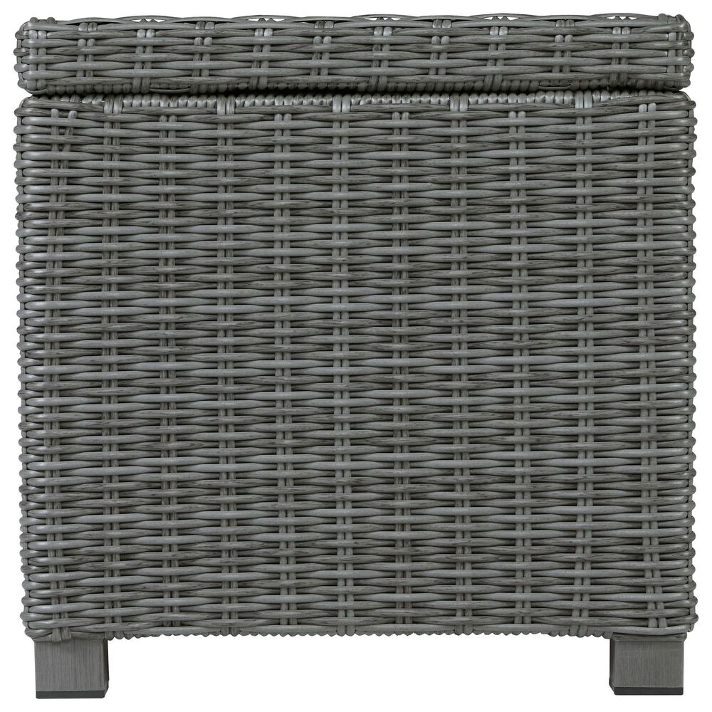 Ashley Elite Park Square End Table in Gray, , large