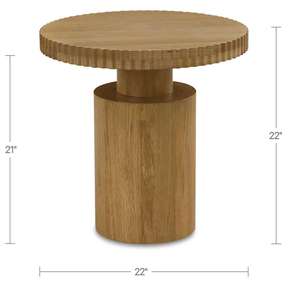 CityLine Leigh Side Table in Brown, , large