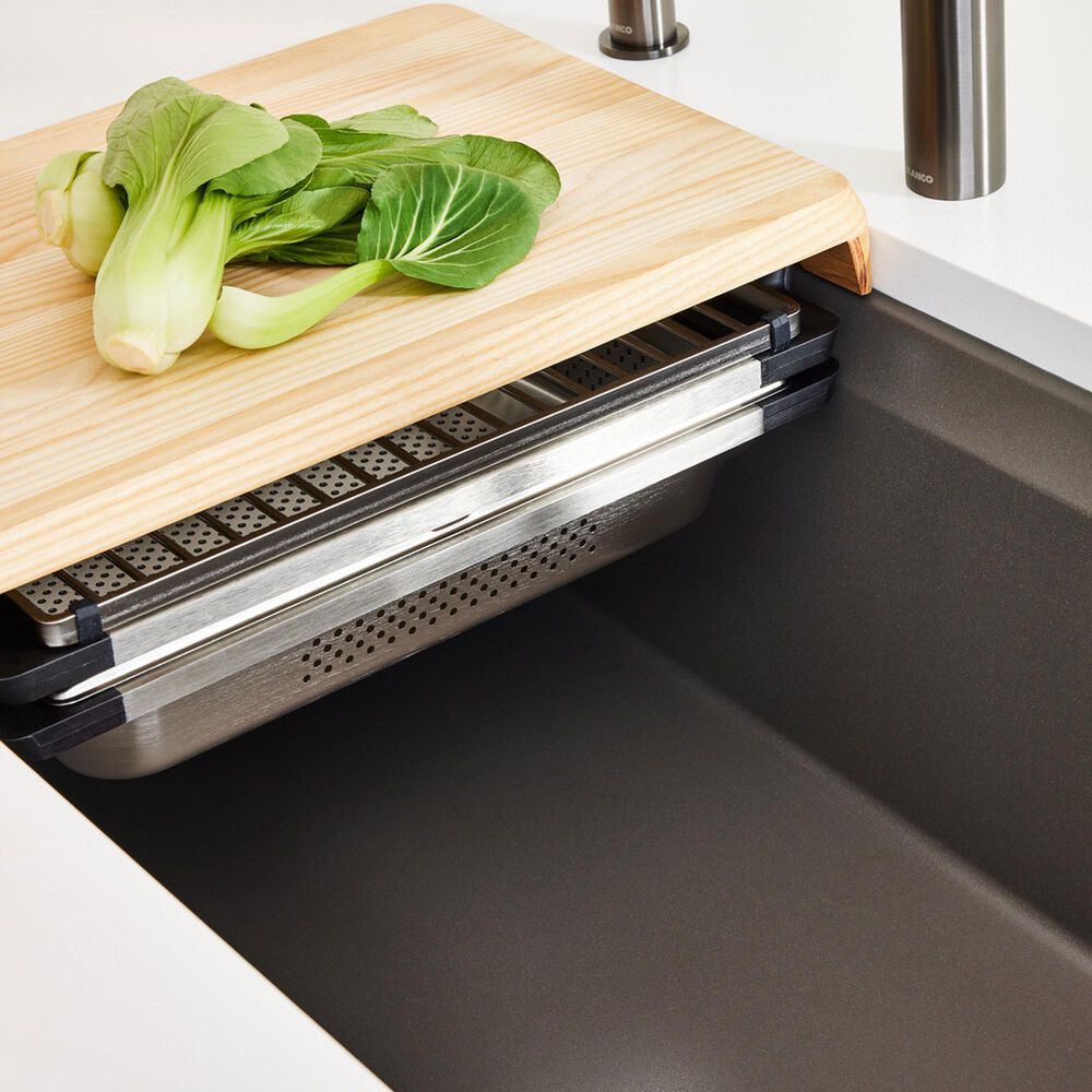 Blanco Inteos 39&quot; Undermount Single Bowl Kitchen Sink in Cafe, , large