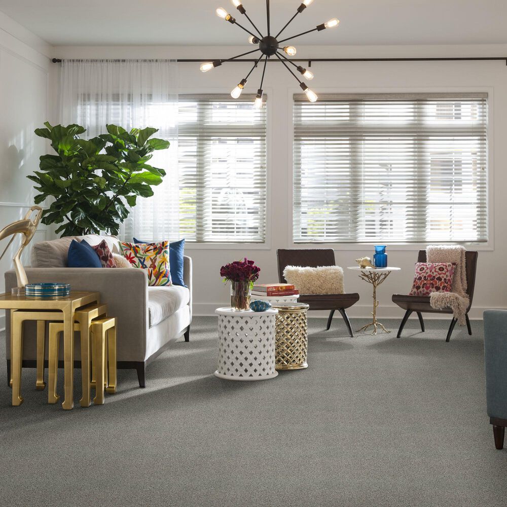 Shaw Poised Carpet in Great Greige, , large