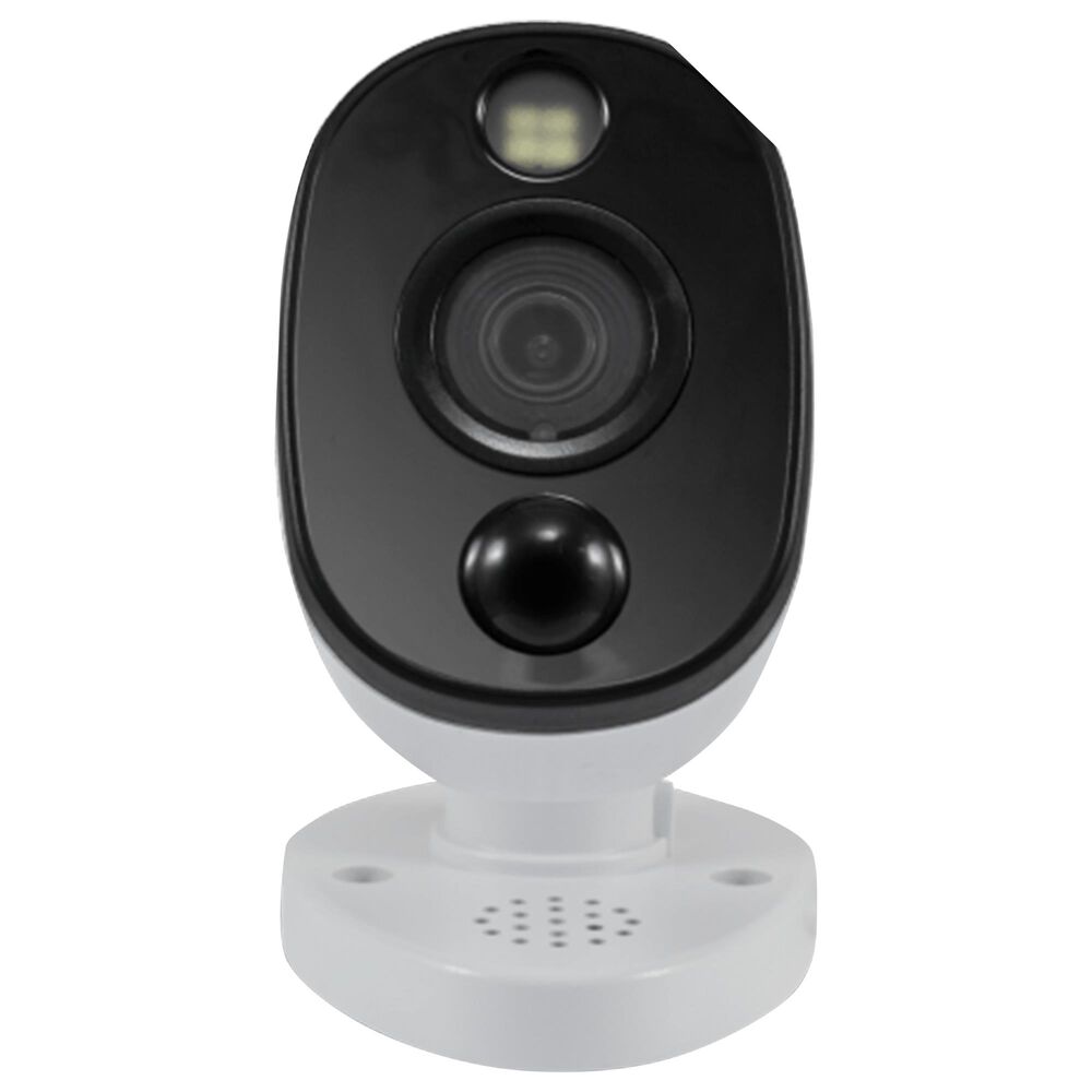 Swann 4K Ultra HD Heat and Motion Detection Sensor Warning Light Bullet Security Camera in White, , large