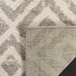Safavieh Amsterdam AMS105A-28 2"3" x 8" Ivory/Mauve Runner, , large