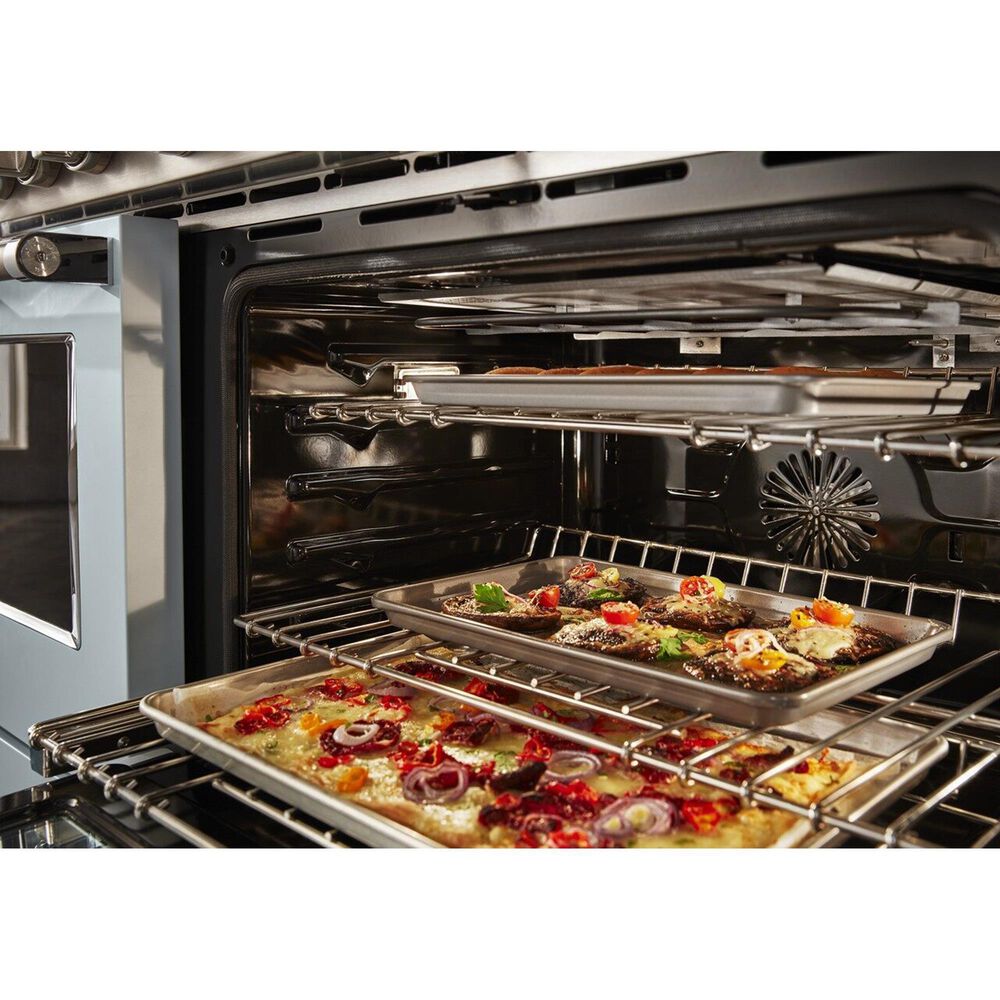 KitchenAid 6.3 Cu. Ft. Freestanding Gas Range with Griddle in Misty Blue, , large