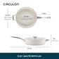 Circulon 5-Quart Ceramic Nonstick Saute Pan with Lid in Pearl White, , large