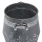 Maple and Jade 24" Metal Planter in Gray (Set of 3), , large
