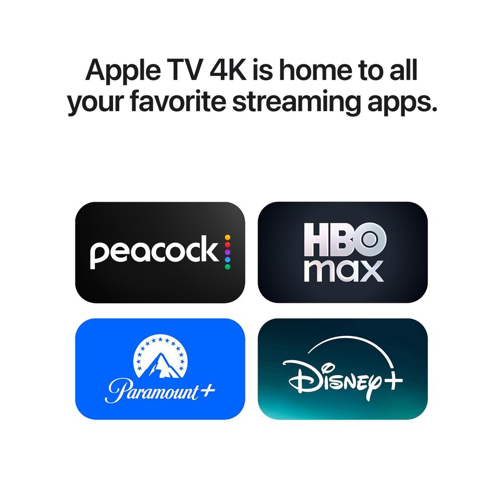 Apple TV 4K (Wi-Fi + Ethernet) 128GB (4th Generation) (Pre-Sale), , large