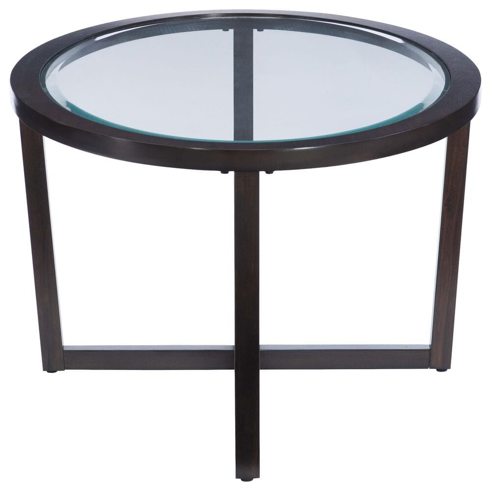 Linon Home Decor Bowen 3-Piece Table Set in Umber Brown, , large