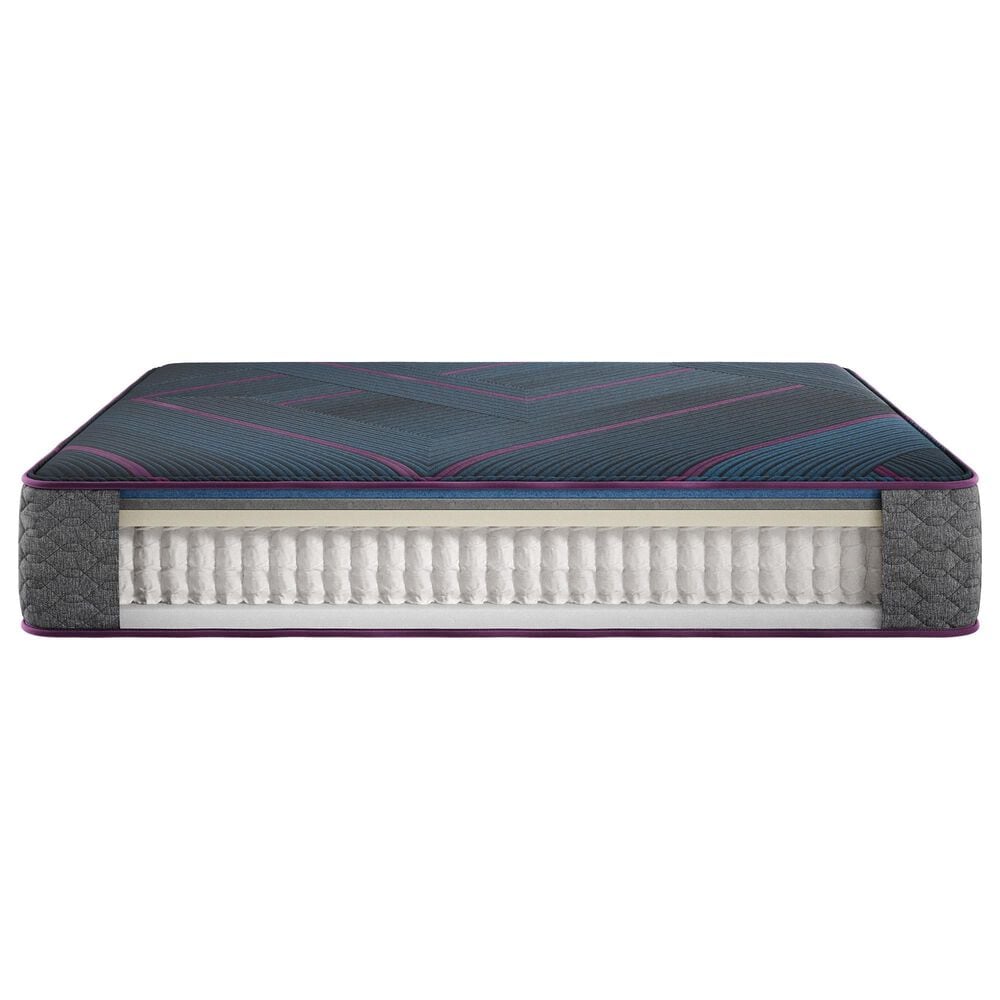Beautyrest World Class Hybrid Level Three Medium Twin Mattress with Low Profile Box Spring, , large
