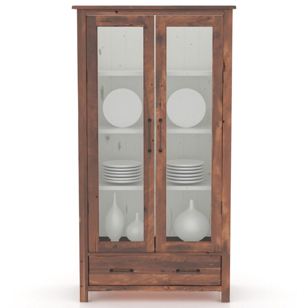Canadel Champlain 2-Door Buffet in Dove White and Spice Washed, , large