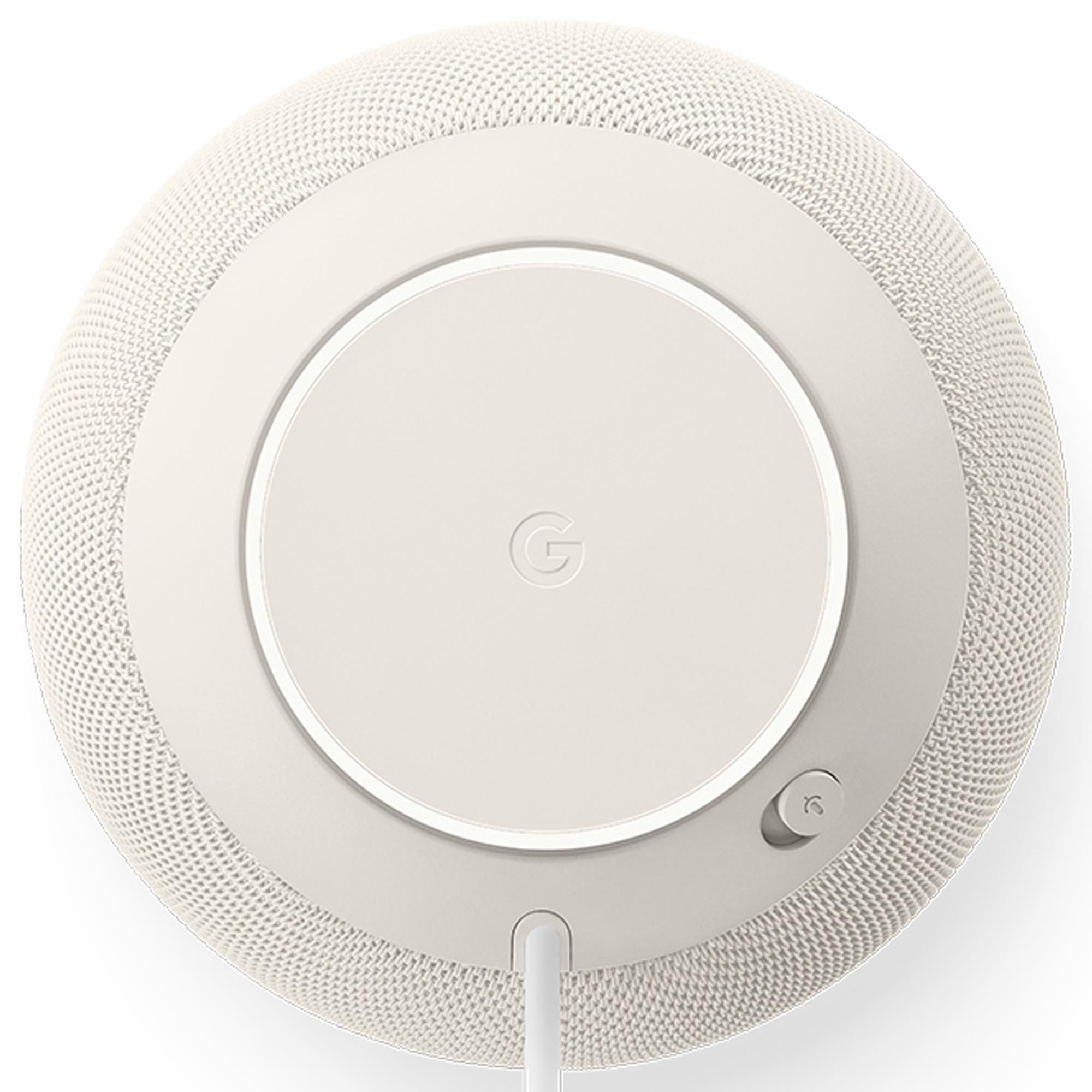 Google Home Speaker with Gemini in Porcelain