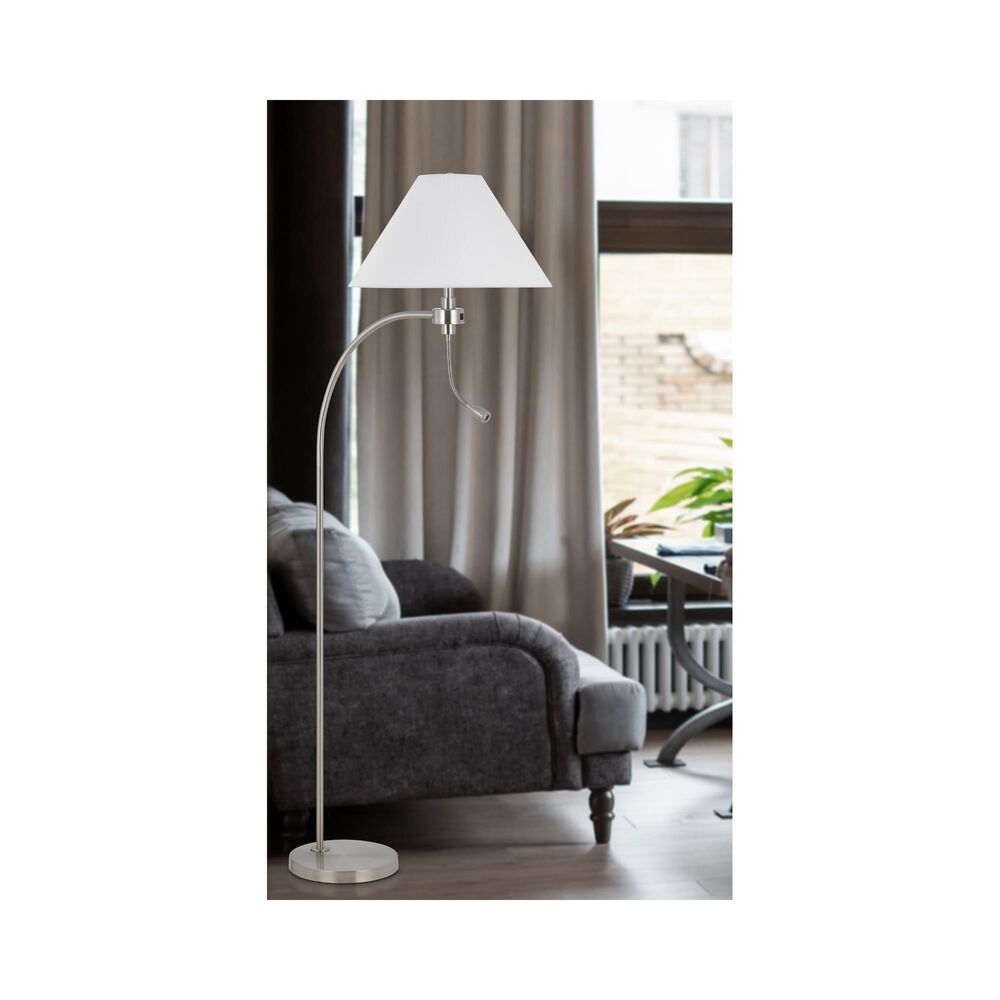 Cal Lighting Arc Lamp w/LED Reading Light S, , large