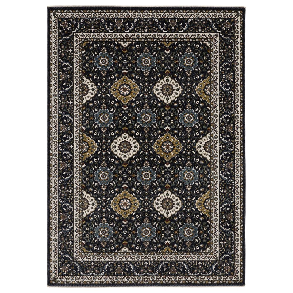 Oriental Weavers Vivian VI04C 7"10" x 10"10" Blue Area Rug, , large