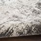 Nourison Desire Grey and Ivory 6" x 9" Area Rug, , large