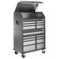 Gladiator 41" 15-Drawer Mobile Tool Chest Combo in Hammered Granite, , large
