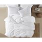 Hallmart Collectibles Matelasse Maddie 3-Piece Queen Comforter Set in White, , large