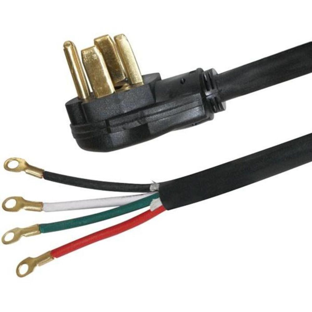 Petra Industries Inc 4-Prong Dryer Cord &#40;30 Amp&#41; - 6 Ft., , large