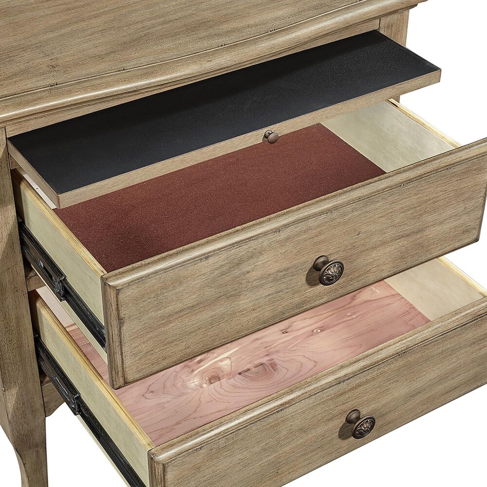 Riva Ridge Provence 4 Piece King Bedroom Set in Patine, , large