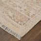 Feizy Caldwell 3"6" x 5"6" Orange and Ivory Area Rug, , large