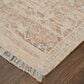 Feizy Caldwell 3"6" x 5"6" Orange and Ivory Area Rug, , large