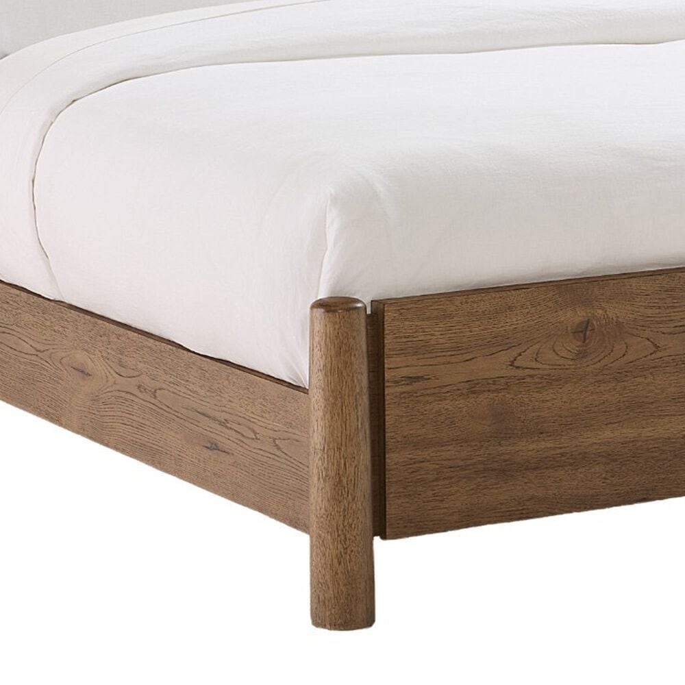 Riverside Furniture Henderson Queen Platform Bed in Toasted Pecan, , large