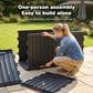 Hearth and Haven 180-Gallon Outdoor Plastic Deck Box in Black, , large