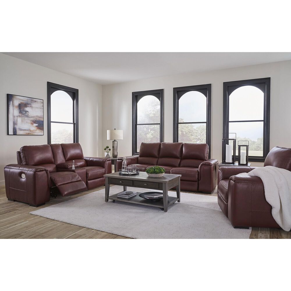 Ashley Alessandro Wall Power Recliner in Garnet, , large