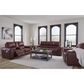 Ashley Alessandro Wall Power Recliner in Garnet, , large