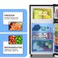 HOMLUX 3.5 Cu. Ft. Top Freezer Refrigerator with Adjustable Thermostat in Silver, , large