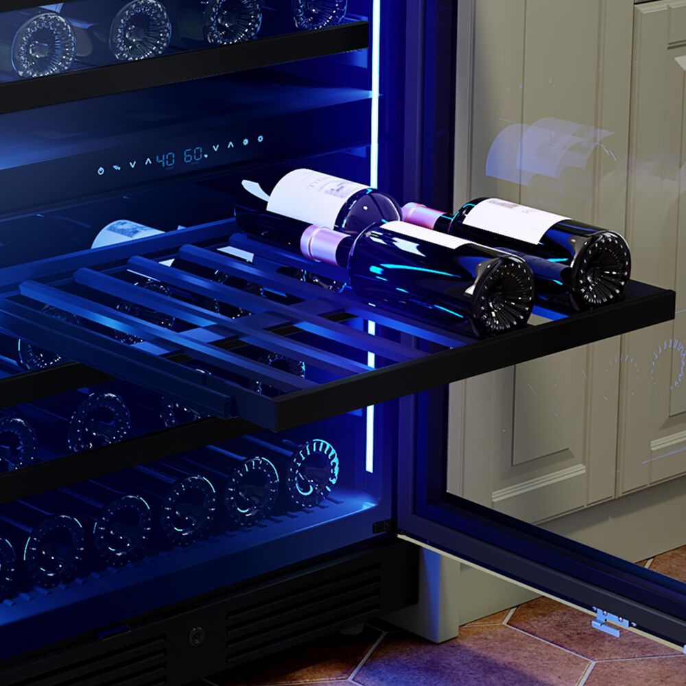 Zephyr 5.2 Cu. Ft. Dual Zone Wine Cooler in Panel Ready, , large