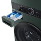 LG Single Unit Front Load WashTower with Center Control 4.5 Cu. Ft. Washer and 7.4 Cu. Ft. Electric Dryer in Nature Green, , large