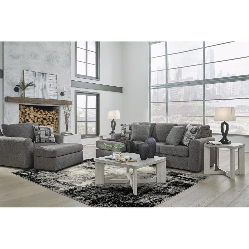 Ashley Gardiner Reversible Sofa Chaise in Pewter, , large