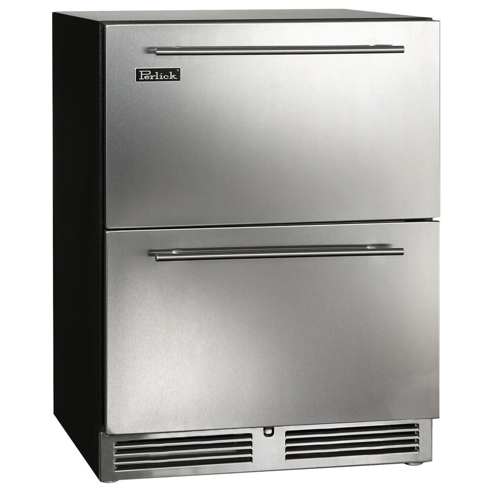 Perlick 4.8 Cu. Ft. Built-In Undercounter Refrigerator with Solid Door and Left Hinge in Panel Ready, , large
