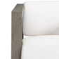 Bernhardt Leilani Outdoor Swivel Chair in White Cream, , large