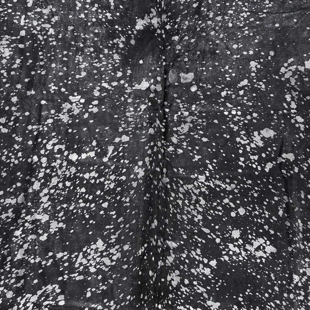 Nourison Couture BR100 5&#39; x 8&#39; Black and Silver Hide Area Rug, , large