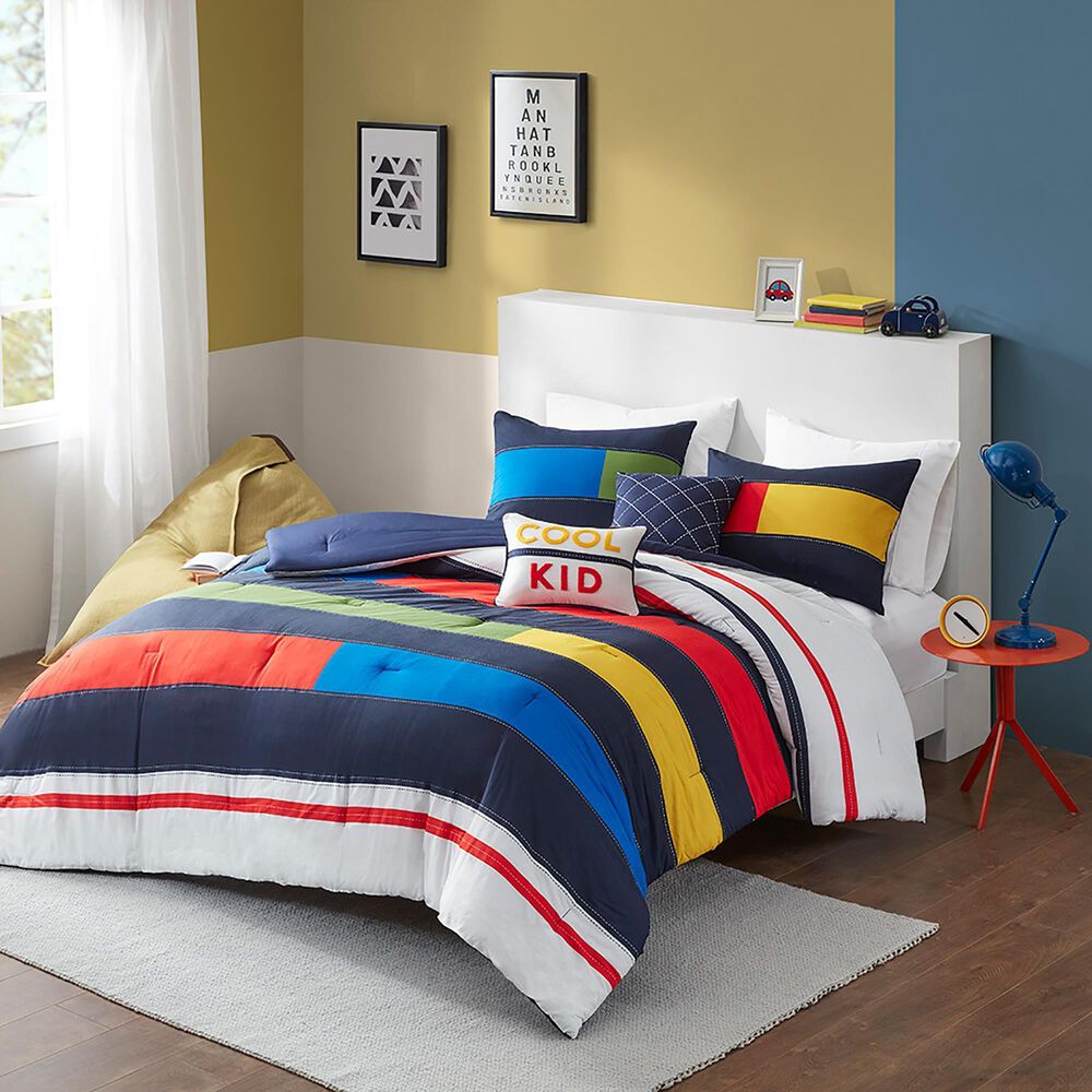 Hampton Park Morris 4-Piece Twin Comforter Set, , large